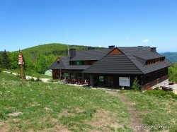 Beskid Sądecki - Beskid Sądecki. Z doliny Popradu na Halę Łabowską