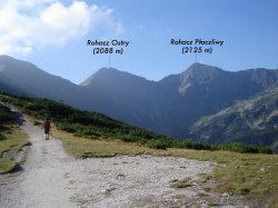 Tatry Polskie - Tatry Zachodnie (Rakoń + Wołowiec + Rohacze + świstak w Dolinie Smutnej)