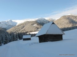 Tatry Polskie - Dolina Chochołowska w przedświątecznym wydaniu