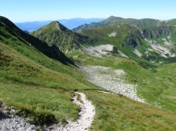 Słowackie Tatry Zachodnie - Na Kasprowy Wierch od słowackiej strony