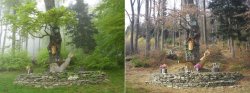 Beskid Śląski - z Klimczoka na Kozia Góra, wiosną i jesienią