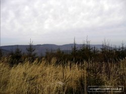 Beskid Mały - Czupel wiosną w środku zimy