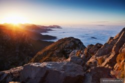 Tatry Polskie - Zachód słońca na Giewoncie