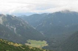 Słowackie Tatry Zachodnie - Na Grzesia od Słowacji