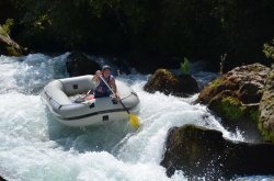 Góry Dynarskie - Spływ pontonowy rzeką Cetina – Chorwacja